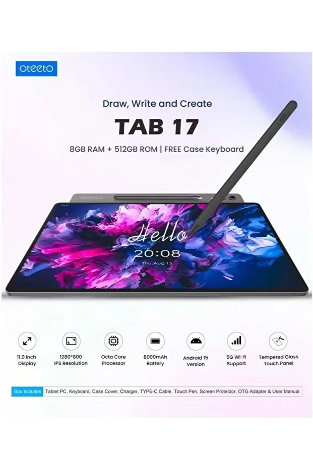 TAB 17 Android Tablet with 11.0-inch