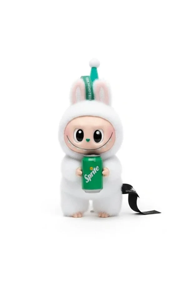 Labubu Sprite Series Vinyl Plush Pendant Single Face Blind Box Sprite Labubu Plush Toys Doll